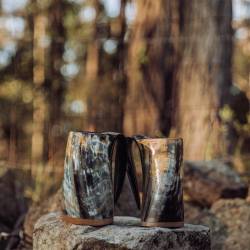 Nordic Viking Handmade Rune Mug(650ml)