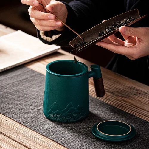 Green Waves Coffee & Tea Mug