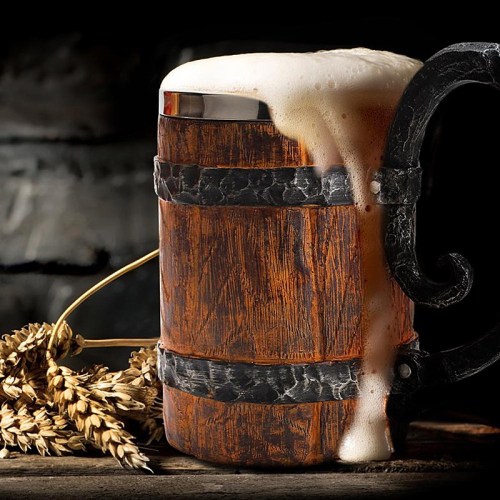 Nordic Viking Handmade Rune Mug(650ml)