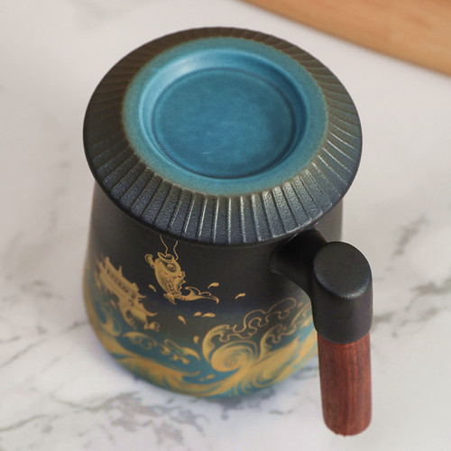 Koi fish coffee tea mug