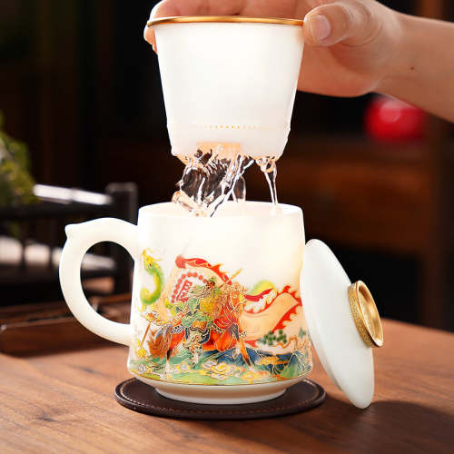Guan Yu Coffee & Tea Mug