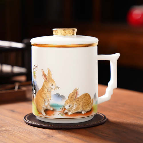 Two Rabbits Coffee & Tea Mug