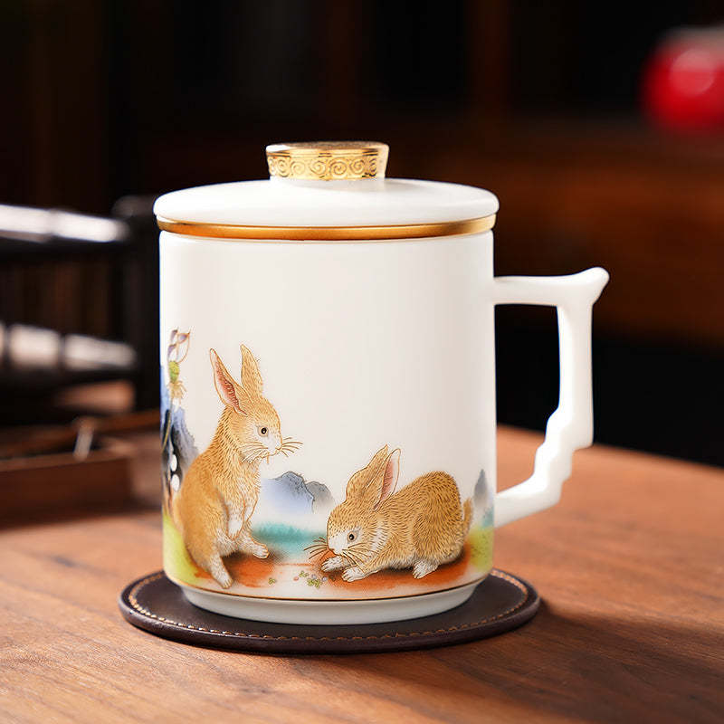 Two Rabbits Coffee & Tea Mug