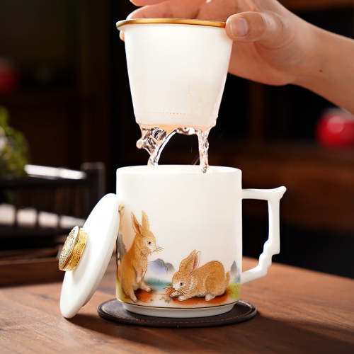 Two Rabbits Coffee & Tea Mug