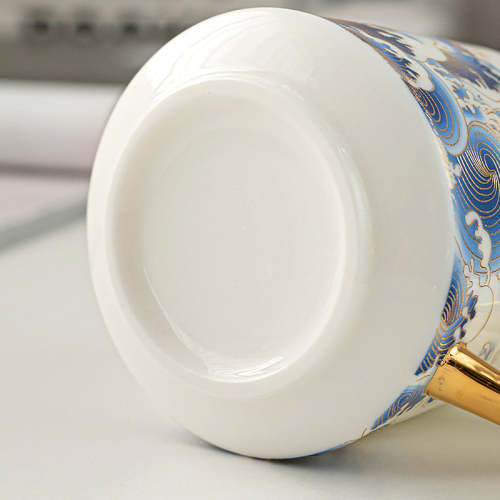 Golden Waves & Kio Coffee & Tea Mug