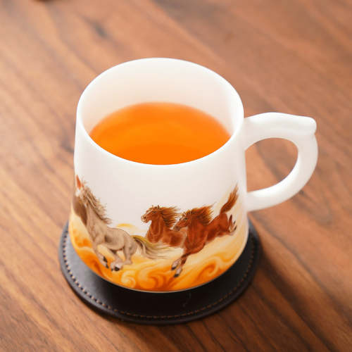 Painting of Steeds Coffee & Tea Mug