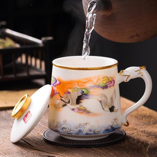 Long-lived Cranes Coffee & Tea Mug