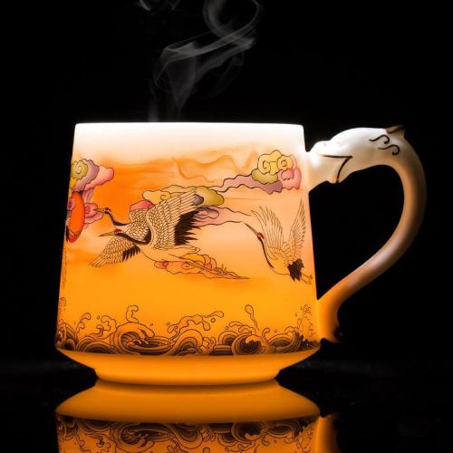 Long-lived Cranes Coffee & Tea Mug