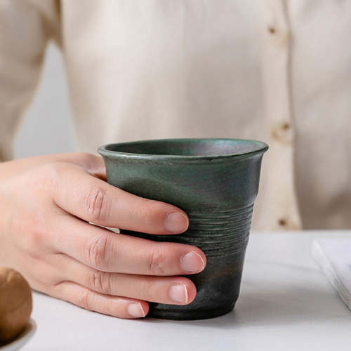 Pleated Coffee & Tea Cup