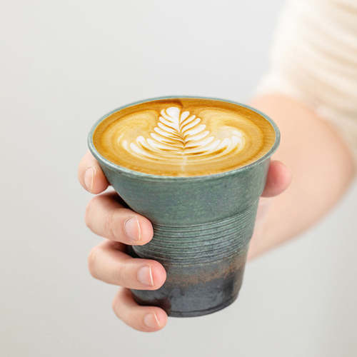 Pleated Coffee & Tea Cup