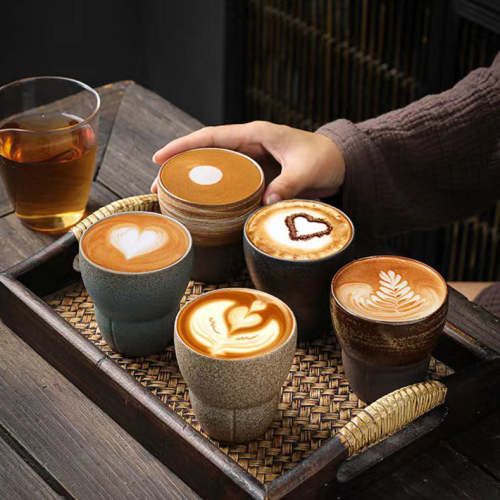 Retro Coffee & Tea Cup