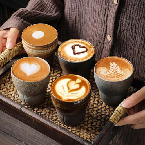 Retro Coffee & Tea Cup