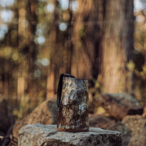 Nordic Viking Handmade Rune Mug（650ml）