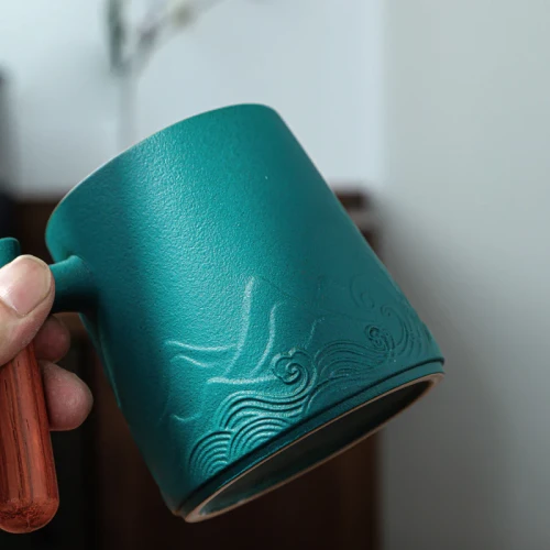 Green Waves Coffee & Tea Mug