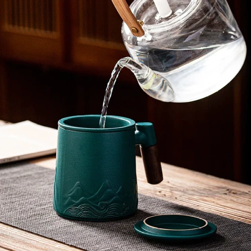 Green Waves Coffee & Tea Mug
