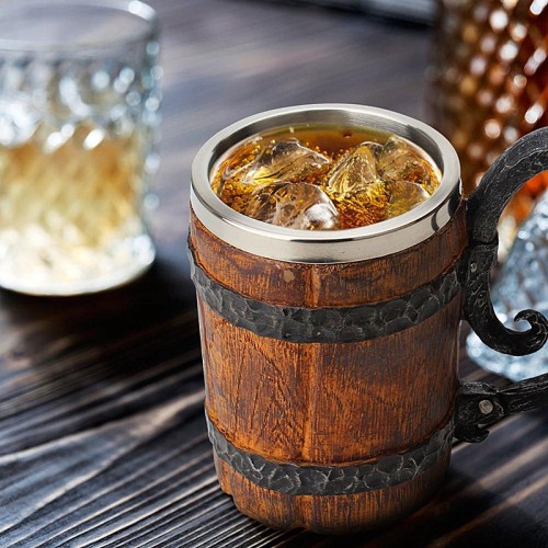 Nordic Viking Handmade Rune Mug（650ml）