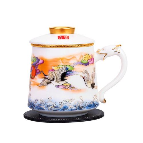Long-lived Cranes Coffee & Tea Mug