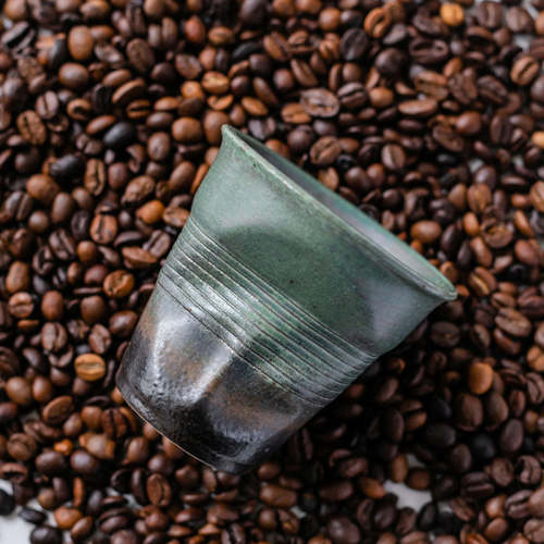 Pleated Coffee & Tea Cup